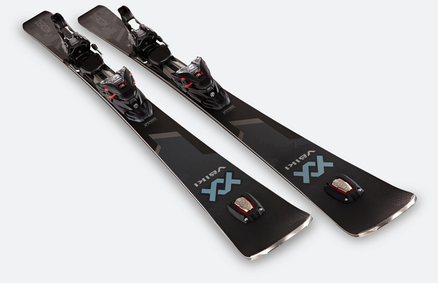 Volkl Deacon 74 Skis with rMotion 12 GW Bindings GW 20/21 color – black  176cm