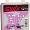Swix HF7 Cera Nova High Performance Glide Wax, Pink, 40gm