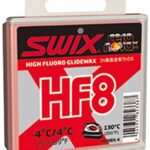 Swix HF8 Cera Nova High Performance Glide Wax, Red, 40gm
