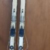 Antique 78-inch Northland Winter Wooden Snow Skis with metal bindings. Sale $245.00