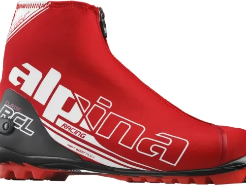 Clearance New i box Alpina RCL Classic Cross Country Ski Boots NNN system size 41, USA size 8